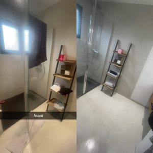Photo de galerie - Avant après salle de bain 