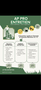 Photo de galerie - Entretien extérieur 