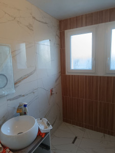 Photo de galerie - Carrelage de salle de bain 