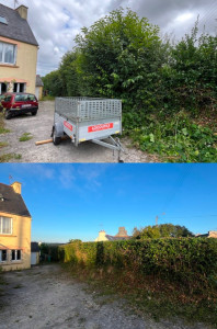 Photo de galerie - Rabattage de haie 