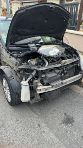 Photo de galerie - Changement parechoc aile sur un Clio 3