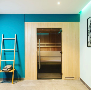 Photo de galerie - Peinture, décoration d’un spa à Rennes 