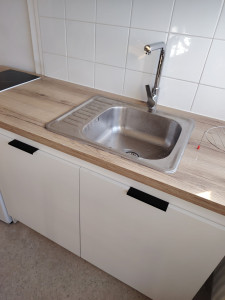 Photo de galerie - Pose de cuisine et l'évier
Travail propre et soigné 