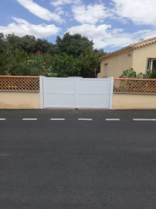 Photo de galerie - Remplacement portail battant