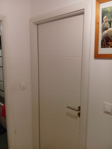 Photo de galerie - Pose de porte fin de chantier 