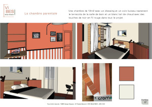 Photo de galerie - Création d'une chambre parentale