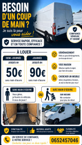 Photo de galerie - * « Multiservices et location de camions : rapidité, efficacité et professionnalisme à votre service. »