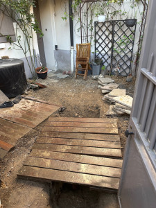 Photo de galerie - Terrassement raccordement tout à l’égout 