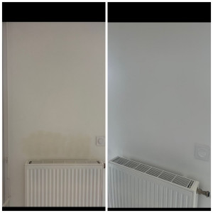 Photo de galerie - Mise en peinture des murs avec remise en état et finitions soignées. Travail propre et minutieux.

