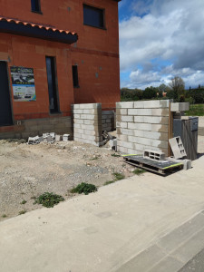 Photo de galerie - Mur de cloture