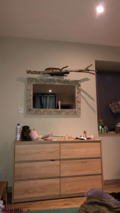 Photo de galerie - Création de lampe en bois 