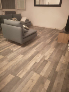 Photo de galerie - Pose parquet appartement lyon 