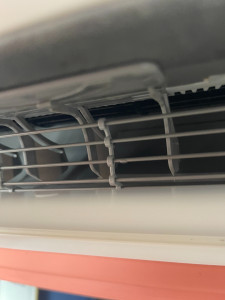 Photo de galerie - Unité intérieure après nettoyage en profondeur