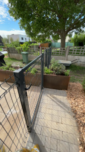 Photo de galerie - Pose de portail / portillon / clôture sur richwiller 