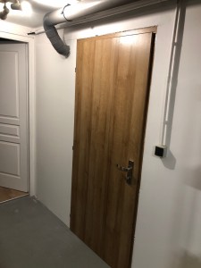 Photo de galerie - Mur et porte après travaux 