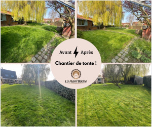Photo de galerie - La Flam'Buche fait aussi des contrat d'entretien annuel de jardin !