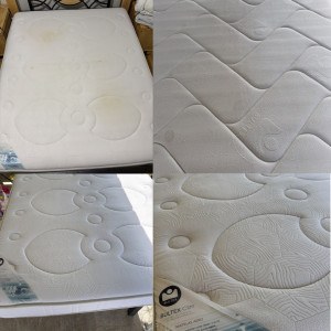 Photo de galerie - Nettoyage de matelas en profondeur ?️  Élimination des taches, saletés, acariens et mauvaises odeurs grâce à un nettoyage professionnel. Résultat propre, frais et soigné. Intervention à domicile sur Savenay et ses alentours
