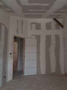 Photo de galerie - Pose de bandes à joints 