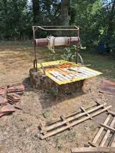Photo de galerie - Je peut vous construire des meubles ou redonner vie a certaines choses dans vitre jardins ou en intérieur cette photo illustre seulement ce que je fait en ce moment !