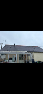 Photo de galerie - Changement de faîtage sur un toit en ardoises 