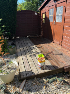 Photo de galerie - Traitement d’une terrasse 