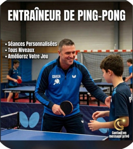 Photo de galerie - Prof de ping pong 