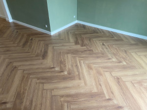 Photo de galerie - Pose de parquet - Revêtement de sol