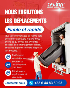 Photo de galerie - Déménageurs et aide au Demenagement , Livraison , Manutantion