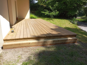 Photo de galerie - Réalisation de terrasse en bois