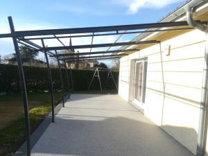 Photo de galerie - Fabrication et pose de pergola