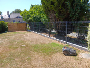 Photo de galerie - Pose de clôture 