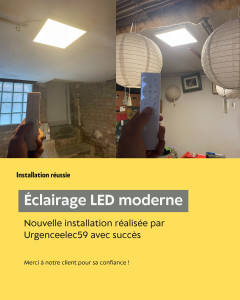 Photo de galerie - Installation électrique