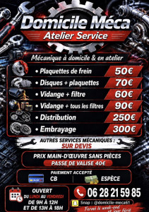 Photo de galerie - Pour tout renseignement mon numéro est sur le flyer 
