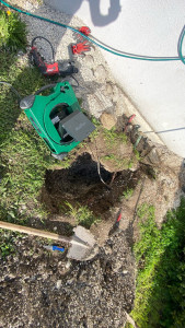 Photo de galerie - Passage caméra canalisation 