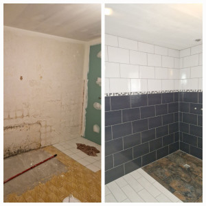 Photo de galerie - Rénovation complète d'une salle de bain 