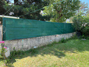 Photo de galerie - Pose de grillage et brise-vue 