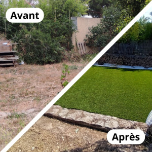 Photo de galerie - Tapis de gazon