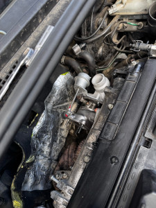Photo de galerie - Remplacement turbo sur une Clio 3 1,5 dci 86cv phase 1 de 2009
