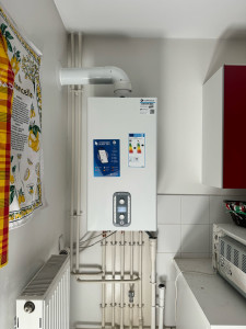 Photo de galerie - Remplacement de chaudière 