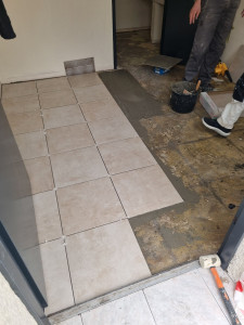 Photo de galerie - Poser carrelage 