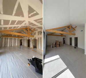 Photo de galerie - Avant / après d’une maison neuve 