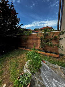 Photo de galerie - Réalisation d’un bardage bois 