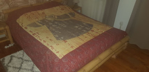 Photo de galerie - Lit 2 personnes fait complètement 