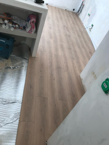 Photo de galerie - Pose de parquet - Revêtement de sol