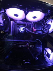 Photo de galerie - Montage pc + watercooling