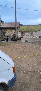 Photo de galerie - Disjointage des pierres et jointage du pierre diverses petit bricole sur le chantier