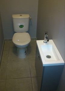 Photo de galerie - WC classique + Lave main