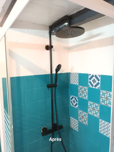 Photo de galerie - Nouvelle colonne de douche installée 