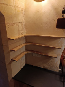 Photo de galerie - Tablette en chêne