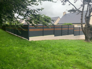 Photo de galerie - Clôture aluminium 